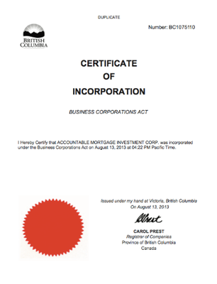 加拿大公司主体资格证明公证认证全攻略